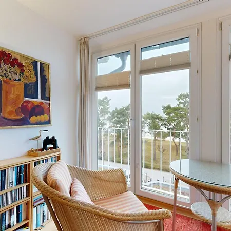 Direkt Am Mit Meerblick Und Suedbalkon, Freia 27, 아파트 *