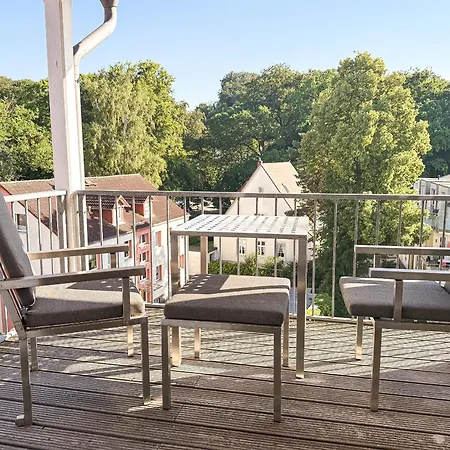 Direkt Am Mit Meerblick Und Suedbalkon, Freia 27, Apartmán Binz